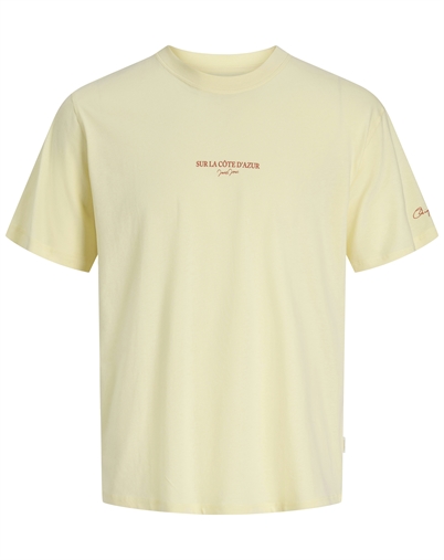 Jack & Jones Junior - JORHyeres Back Element T-Shirt - Pastel Yellow